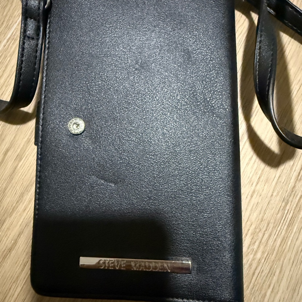 Steve Madden Sleek Black Men's Wallet